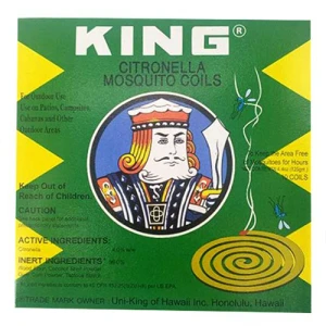 KING 모기향 10ea Citronella Mosquito Coils