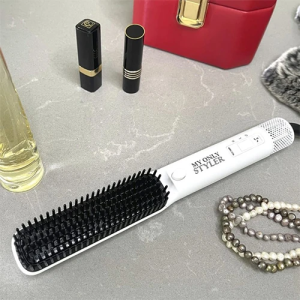 [무료 배송] My Only Styler 3 in 1 Hair Styling Brush - Dryer, Curler, Straightener