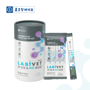 라비벳 장 건강 & 피부 유산균 2g * 30개입