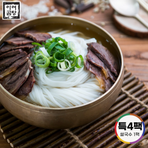 [고국배송-이여곰탕] 특곰면세트 (900gX4pack + 쌀국수)