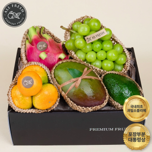 [고국배송] 프리미엄 과일선물세트 1호 1.9kg 이상