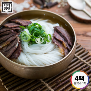 [이여곰탕] 곰탕면세트 600gX4pack + 쌀국수