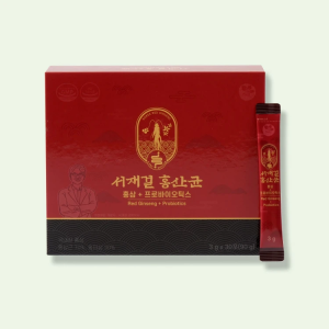 서재걸  박사의 홍산균 1BOX (30포/30일분) - 6년근 홍삼 + 프로아비오틱스가 한번에!